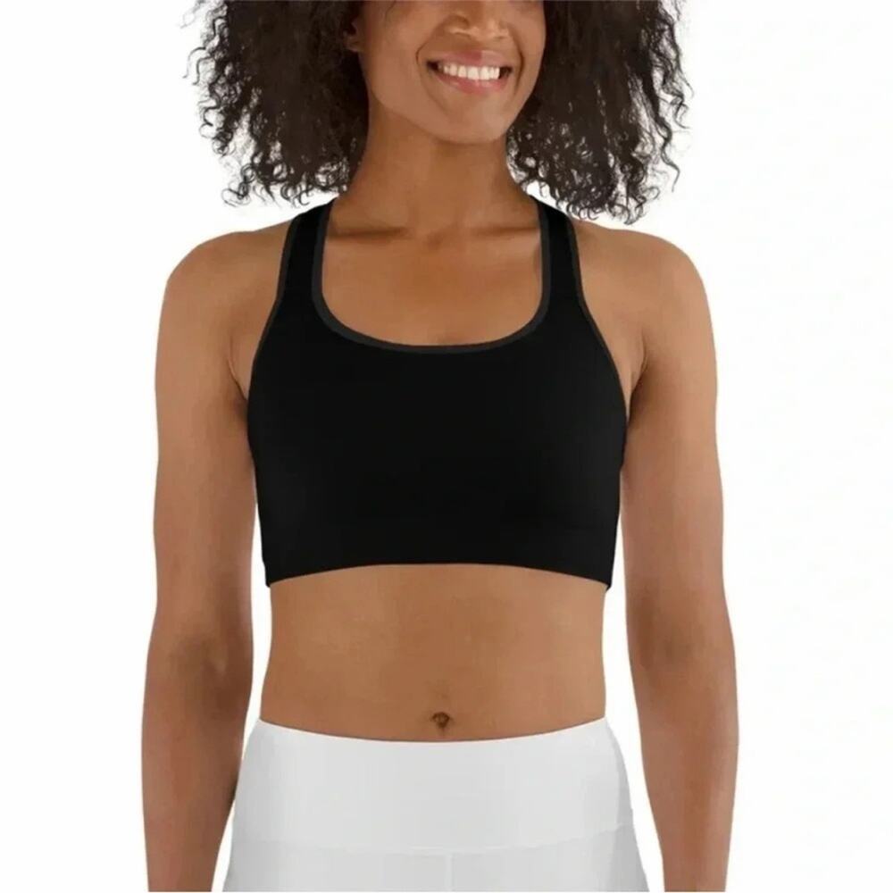 Classic Black Women's Sports Bra